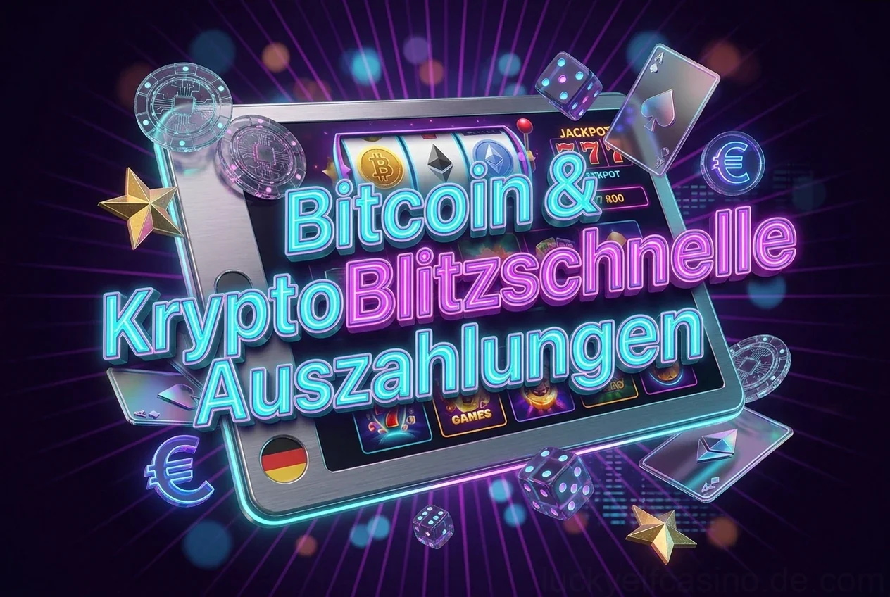 Bitcoin & KryptoBlitzschnelle Auszahlungen